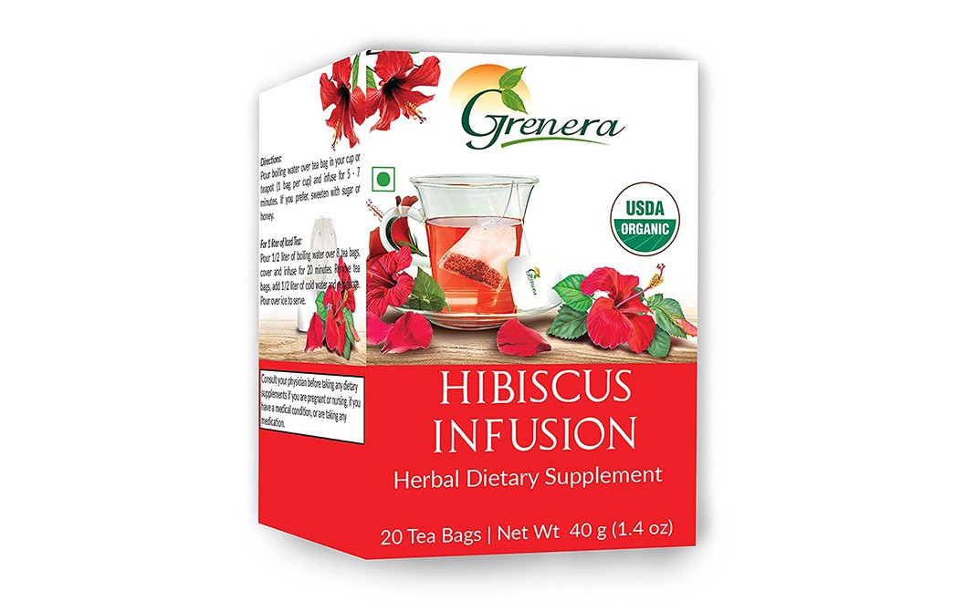 Grenera Hibiscus Infusion    Box  20 pcs